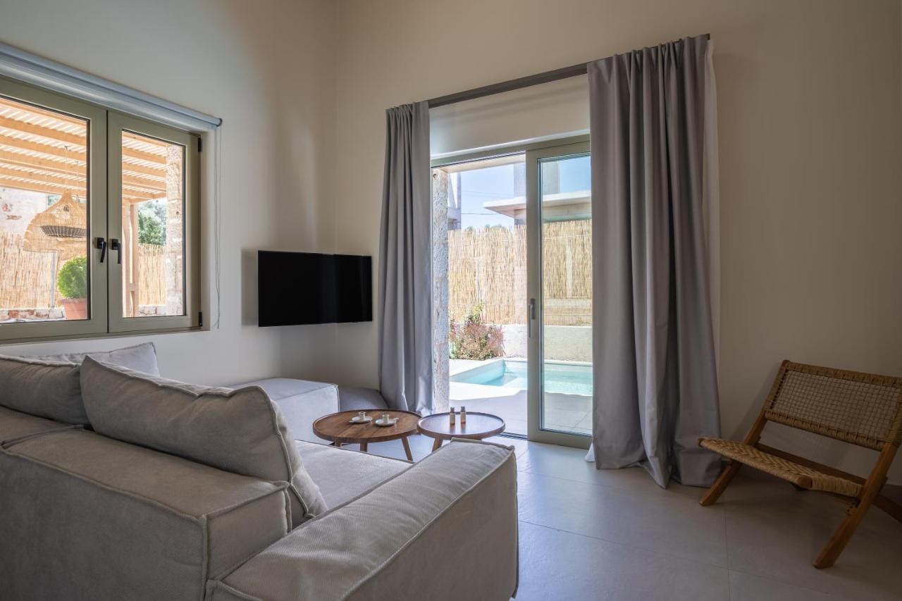 Papadria Villas - Modern Luxury Villas Near Kathisma Beach Tsoukaládhes Exteriér fotografie