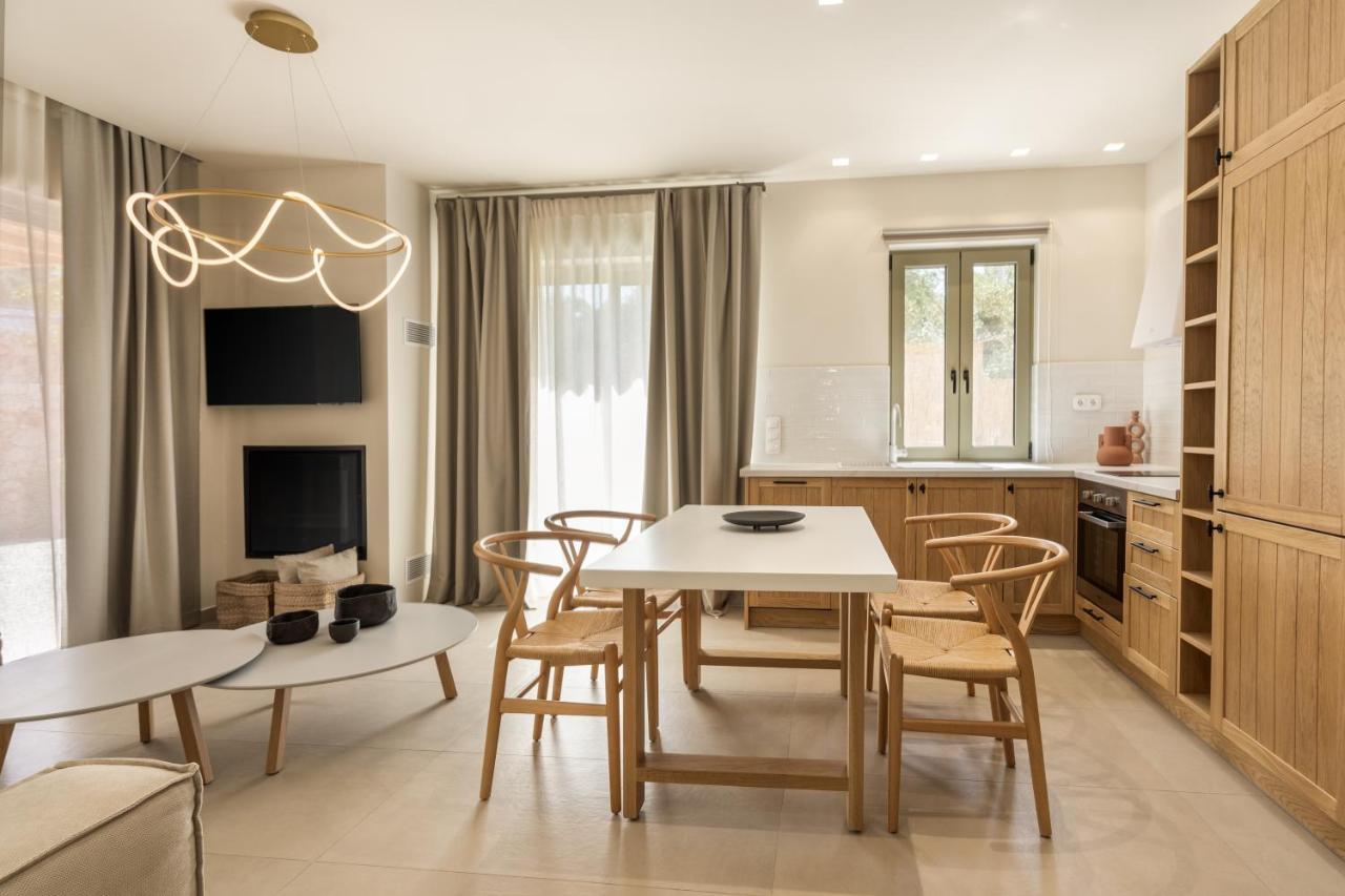 Papadria Villas - Modern Luxury Villas Near Kathisma Beach Tsoukaládhes Exteriér fotografie